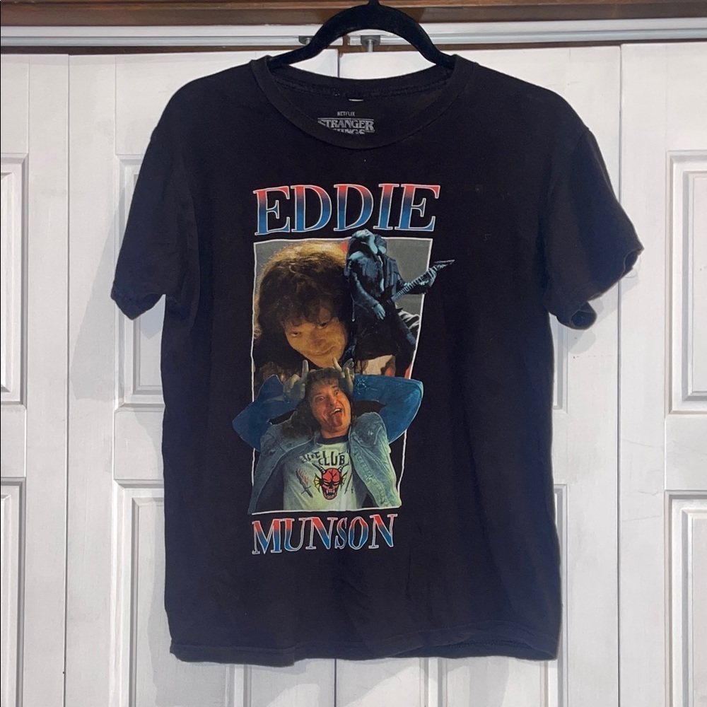 Stranger Things -Netflix Eddie Munson Graphic Tee